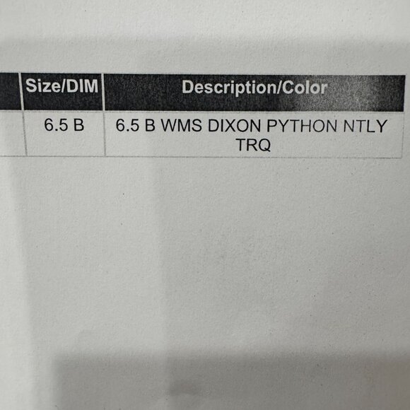 Ariat Women's Dixon Python Western Boots Turquoise Blue Size 16B NWB - Picture 4 of 4